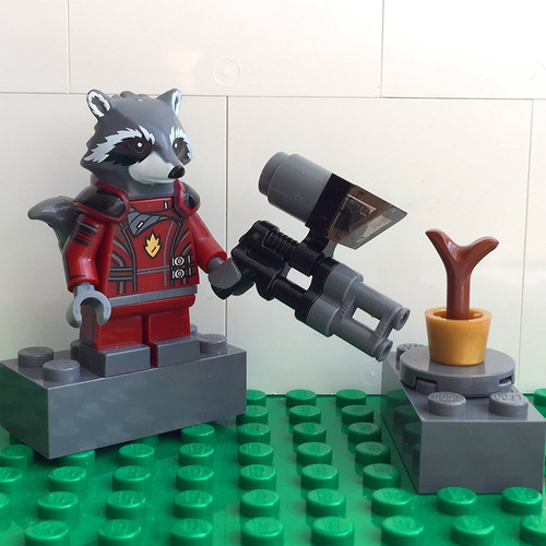 Lego Rocket Raccoon Super Heroes Guardians The