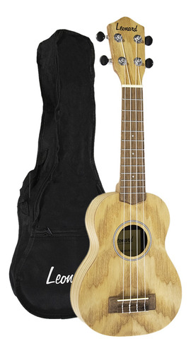 Ukelele Leonard Uk22 Soprano Fresno Satinado