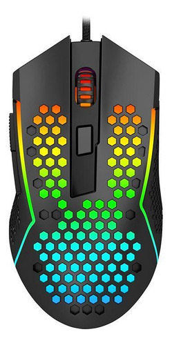 Mouse Gamer Reaping Rgb Até 12400 Dpi 6 Botões Redragon