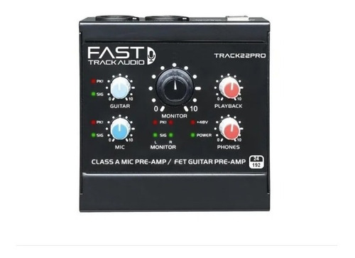 Interfaz De Audio Usb Um2 Fast Track 22 Pro Alta Resolucion! 