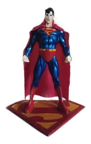 Fiu¿gura Coleccionable De Superman De Resina 30 Cm