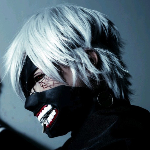E Anel De Máscara Tokyo Ghoul Kaneki Ken, Adereço De