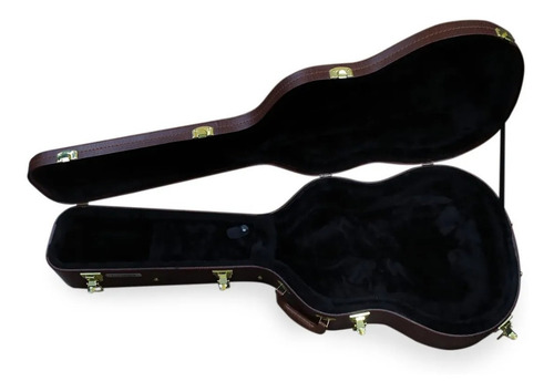 Hard Case Estojo Standard Para Violão Folk Marrom