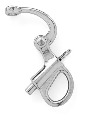 Engate Rápido Mosquetão 16mm Inox 316 Pesca Barco Náutico