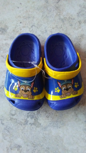 Cholas Sapito Paw Patrol Niño Tallas Del 18 Al 24.