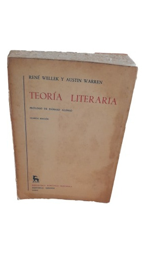 Teoria Literaria Rene Wellek Y Austin Warren