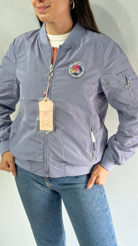 Campera Bomber Reversible Yd Para Adultos Sin Género