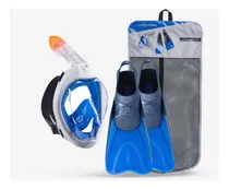 Comprar Kit Buceo Mascara Profesional Integral Snorkel Patas De Rana
