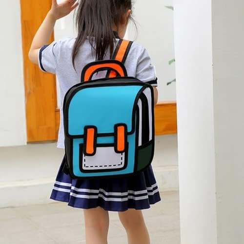 Aobiono Mochila Kawaii Lindo Dibujos Animados 3d Estilo 2d