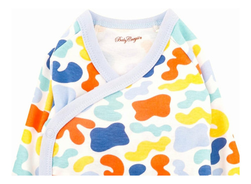 Baby Creysi Pañalero De Manga Larga Multicolor Con Diseño