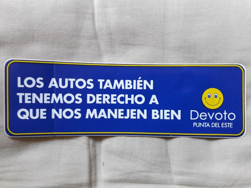 Adhesivo Autos Tambien Tenemos Derecho Que Nos Manejen Bien