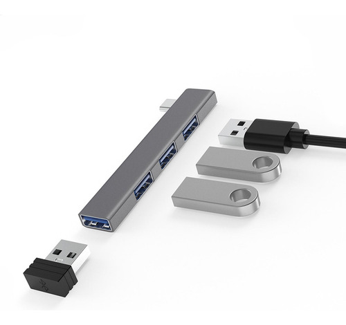 Concentrador Usb 3.0 Concentrador Usb Adaptador Usb De 4 Pue