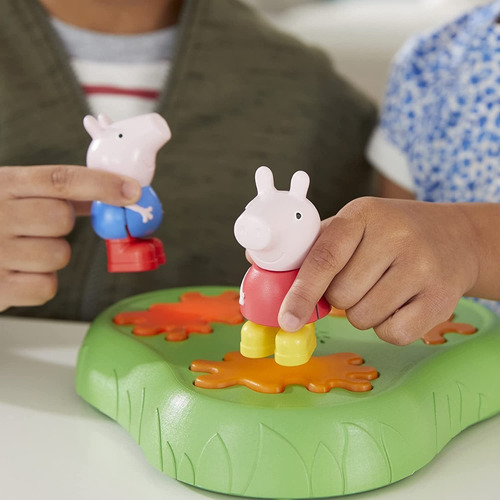 Imagen 6 de 8 de Juego De Mesa Preescolar Peppa Pig Muddy Puddle Champion