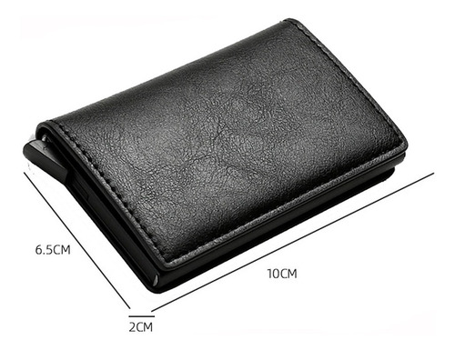 Porta Tarjetas Unisex - Bloqueo Rfid