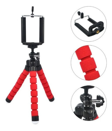 Tripie Flexible Pod Soporte Universal Base Celular Camara