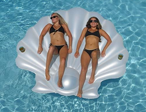 Flutuador De Piscina Extra Grande Swimline Seashell Island