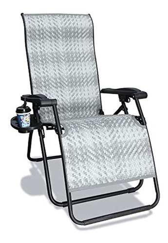 Goldsun Rattan Zero Gravity Chaise Lounge Chair Silla Reclin