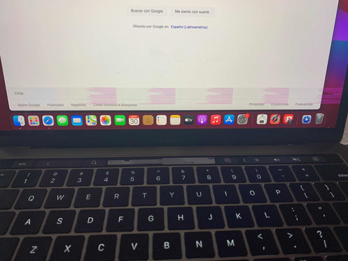 Macbook Touchbar 13 Repuesto O Malo (Usado)