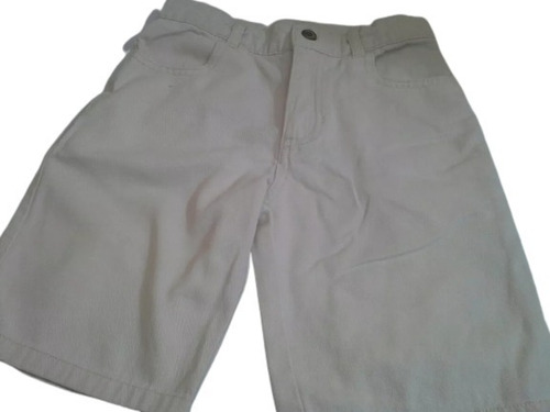 Bermuda Color Crudo Calvin Klein Niño Talla 6