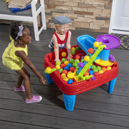 Mesita De Estimulación Stem Con Pelotas - Juego Educativo
