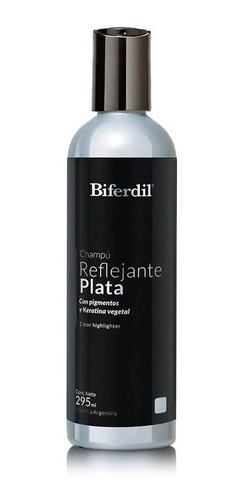 Shampoo Reflejante Plata Biferdil Combate Reflejos Amarillos