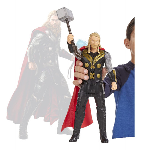 Theavengers Figura De Accin Electrnica Thor De 12 Pulgadas D