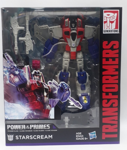 Muñeco Starscream Transformers Power Of The Primes 