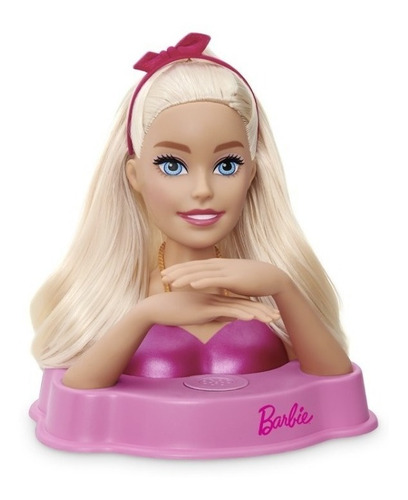 Barbie Busto Original Fala 12 Frases - Styling Head Mattel