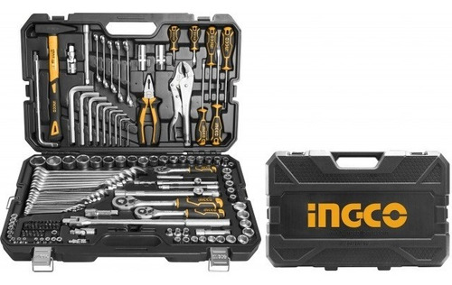 Set Herramientas Industrial 142 Piezas Ingco Hkthp21421