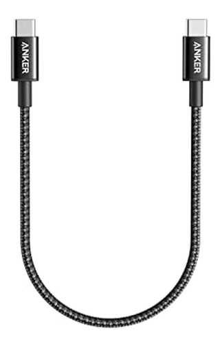 Cable Anker Usb-c A Usb-c (1 Pie, 60 W), Nuevo Cable De Carg