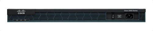 Router Cisco 2900 Series CISCO2901/K9 negro y plata 100V/240V