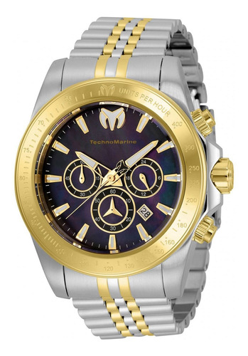 Reloj Technomarine Tm-220152 Acero, Oro Hombres