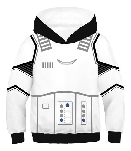 Star Wars Darth Vader Stormtrooper Niños Sudadera Con Capuch