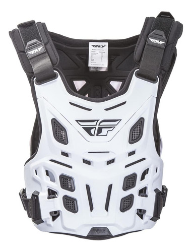 Fly Racing Revel Race Roost Guard Para Adultos (blanco)