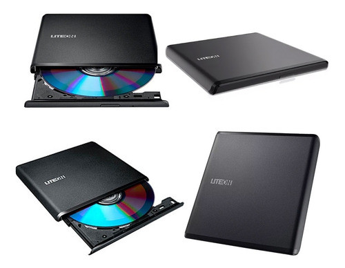 Imagen 4 de 7 de Grabadora Lectora Externa Dvd Cd 8x Slim Usb Liteon Pcreg