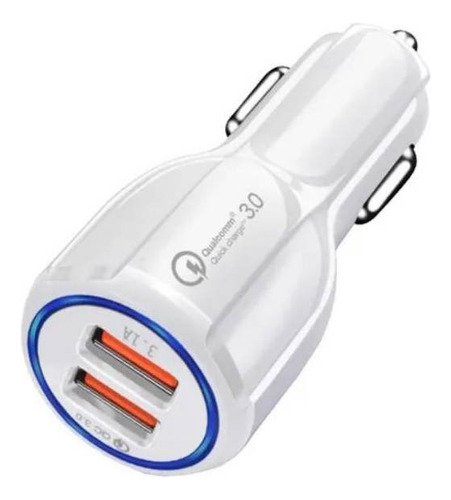 Cargador De Carro Para Celular Dos Puertos Usb 3.0