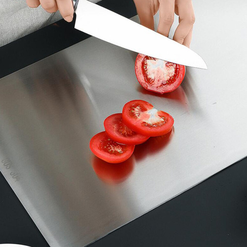 Tabla De Cortar De Acero Inoxidable Para Frutas
