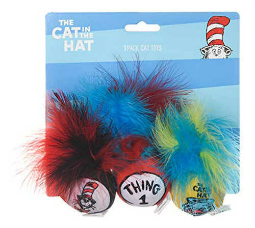 Juguete - Dr. Seuss The Cat In The Hat Multi-piece Cat Toys 
