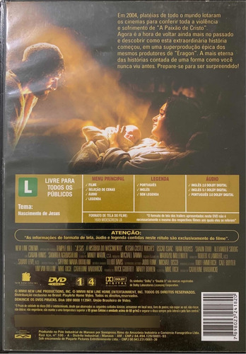 Imagem 2 de 4 de Dvd - Filme - Jesus - A História Do Nascimento