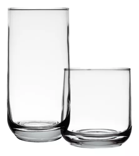 Juego de 8 vasos altos de cóctel, vasos altos para agua, jugo, cócteles,  cerveza y más, elegantes va…Ver más Juego de 8 vasos altos de cóctel, vasos