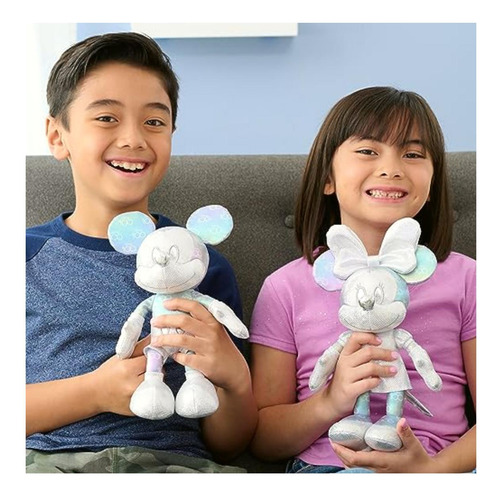 Just Play D100 Mickey & Minnie Par De Peluche, Juguetes Para