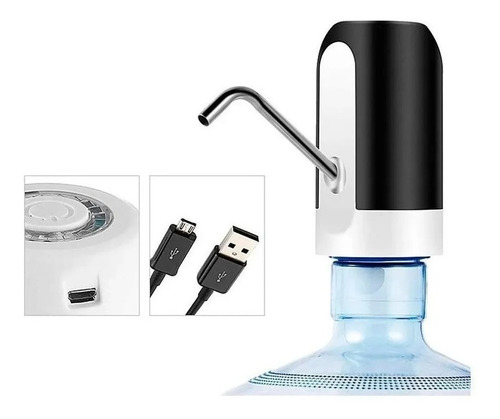 Dispensador De Agua Bomba De Botella Automatica Recargable