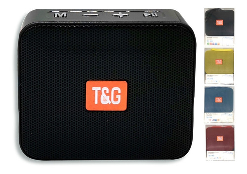 Parlante Tg-166 Inalámbrico Con Bluetooth Radio Tarjeta Sd