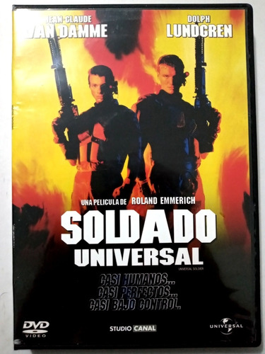 Soldado Universal Van Damme Dvd Nuevo