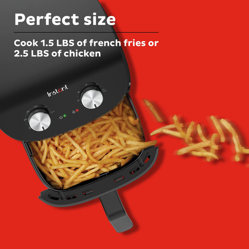 Instant Pot Essentials Freidora De Aire De 4 Cuartos Con