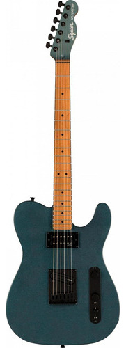 Guitarra Electrica Fender Squier Contemporary Telecaster Rh Material Del Diapasón Arce Tostado Orientación De La Mano Diestro Color Azul Petróleo