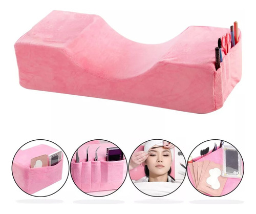 Almohada Profesional Extensión De Pestañas Espuma En Forma U