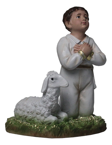 Imagem Três 3 Pastorinhos De Fátima Resina 12 Cm