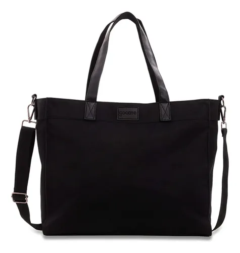 Bolsa Tote Daily Clear Gocase - Leve, Moderna E Minimalista Cor Preto