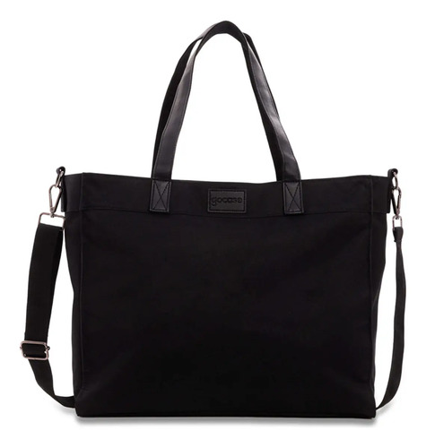 Bolsa Tote Daily Clear Gocase - Leve, Moderna E Minimalista Cor Preto